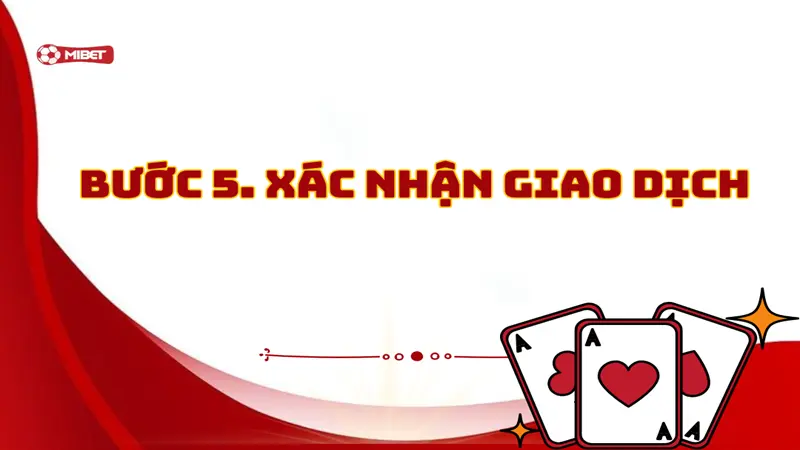 Xác nhận giao dịch